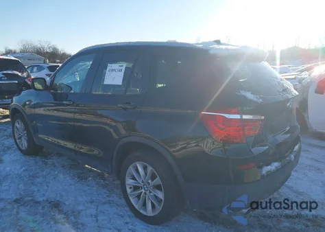 2014 BMW X3 xDrive28I z USA, uszkodzony, nr VIN 5UXWX9C58E0D11654